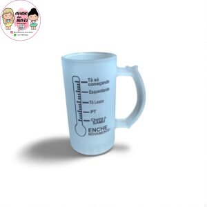 Caneca de Chopp Jateada - Presente Perfeito para Todas as Ocasiões