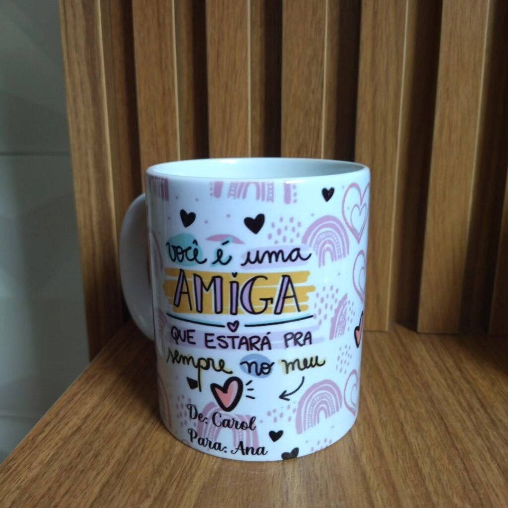 Canecas Personalizadas Amiga - Caneca Personalizada