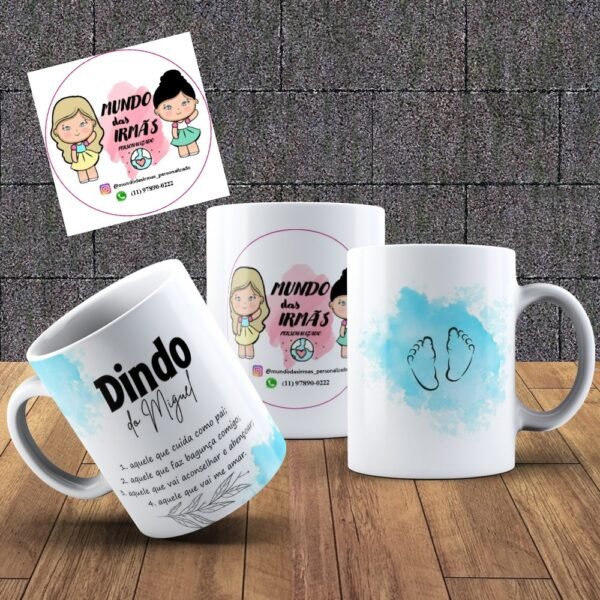 caneca dinda Promovido a Madrinha