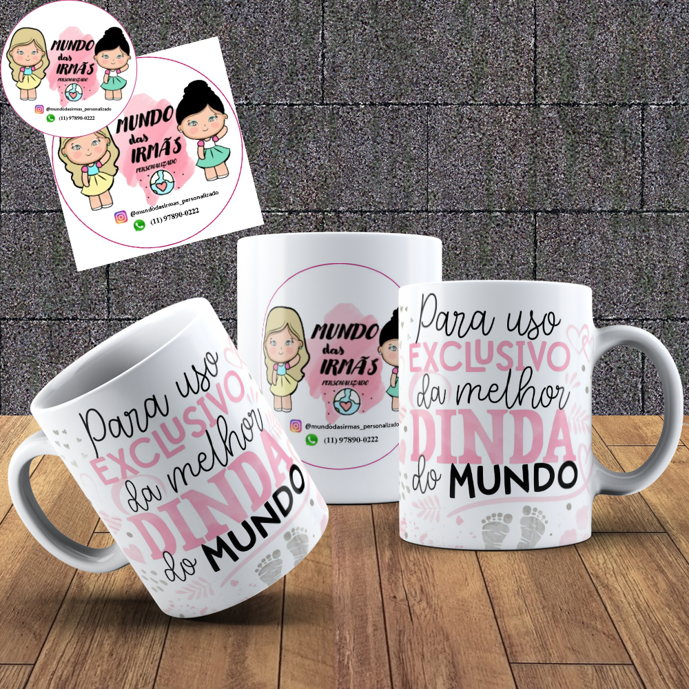 caneca dinda