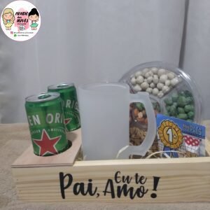 cesta de cafe de manhã personalizada