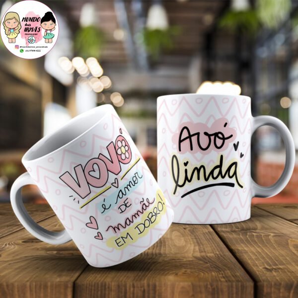 Caneca vovó Personalizada