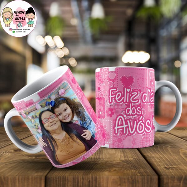 caneca personalizada com nome