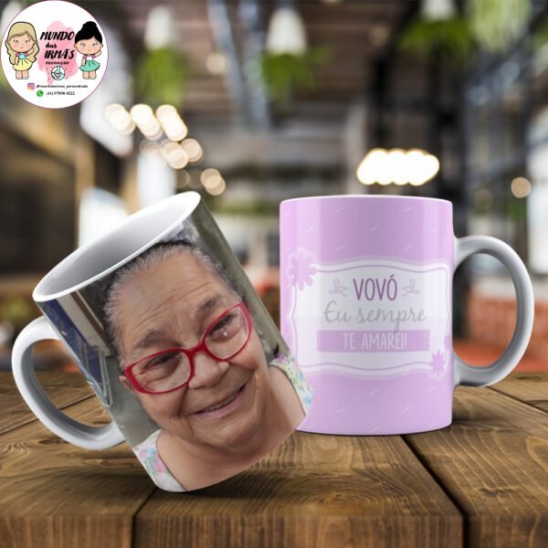 Caneca vovó Personalizada