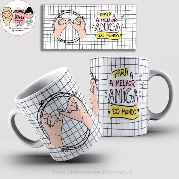 caneca para amigas