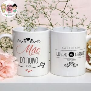 caneca madrinha e mae da noiva