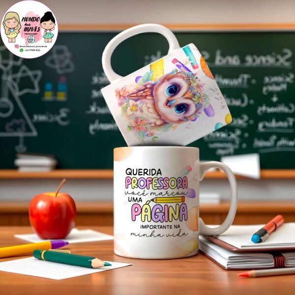 Caneca dia dos professores